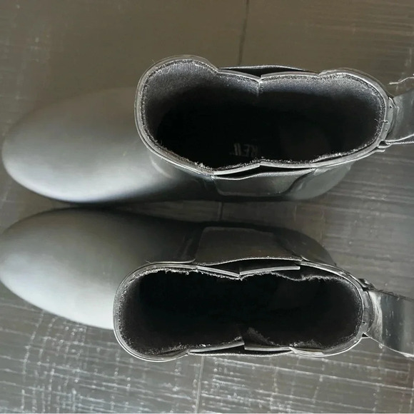 J Crew Rain Boots Black Size 7 - Picture 6 of 7